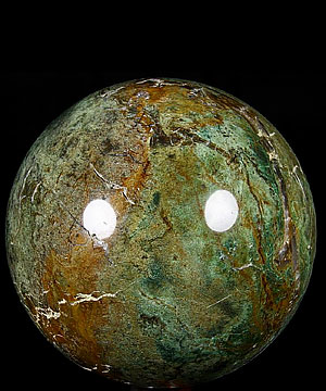 GIANT 7.9" Green Opal Sphere, Crystal Ball