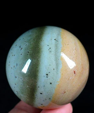 1.7" Scaled Agate Sphere, Crystal Ball