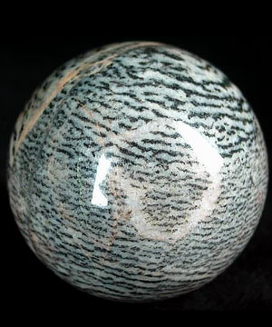 2.0" Zebra Jasper Sphere, Crystal Ball