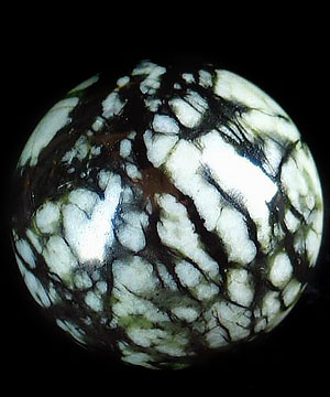 2.0" Chinese Picasso Jasper Sphere, Crystal Ball