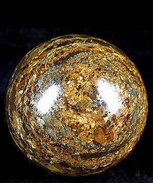 2.0" Shimmering Bronzite Sphere, Crystal Ball