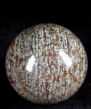 Brown Snowflake Sphere, Crystal Ball