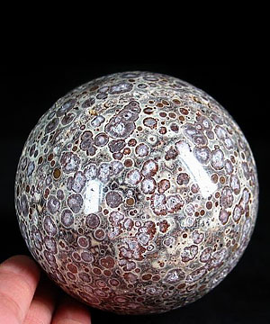 3.1" Asteroid Jasper Sphere, Crystal Ball