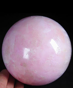 3.7" Pink Aragonite Sphere, Crystal Ball