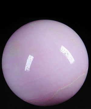 3.4" Pink Aragonite Sphere, Crystal Ball