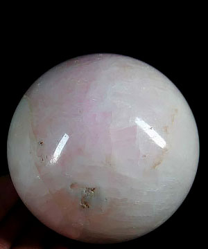 Huge 3.1" Pink Aragonite Sphere, Crystal Ball