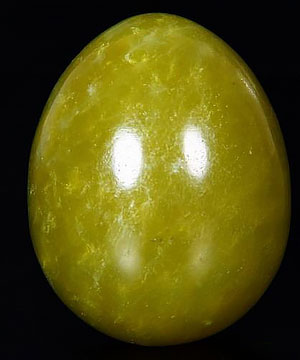 Lemon Stone Crystal Egg
