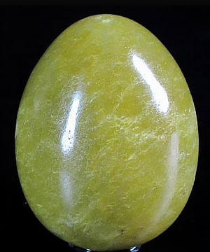 Lemon Stone Carved Crystal Egg