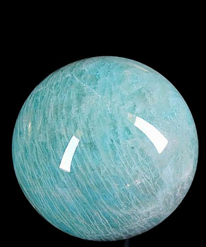 2.0" Russian Amazonite Sphere, Crystal Ball
