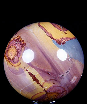 2.0" Polychrome Jasper Sphere, Crystal Ball