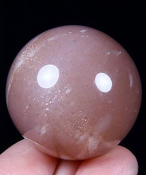 1.1" Moonstone Sphere, Crystal Ball