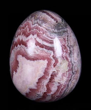 Rhodochrosite Crystal Egg,Gemstone