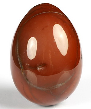 2.0" Mookaite Jasper Carved Gemstone Crystal Egg, Realistic, Crystal Healing