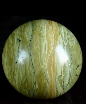 1.8" Butter Jade Sphere, Crystal Ball