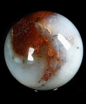 1.8" Chrysoprase Sphere, Crystal Ball, Gemstone