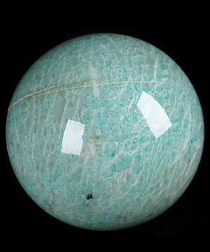 3.1" Russian Amazonite Sphere, Crystal Ball