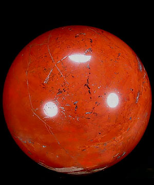 TITAN 10.5" Red Jasper Sphere, Crystal Ball