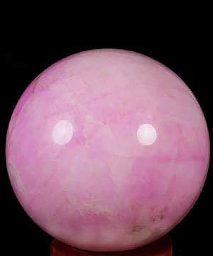 TITAN 10.6" Pink Aragonite Sphere, Crystal Ball