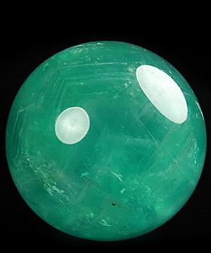 Amaizng Huge 4.1" Fluorite Carved ball Crystal Sphere, Crystal Healing
