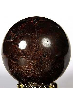 2.0" Garnet Sphere, Crystal Ball