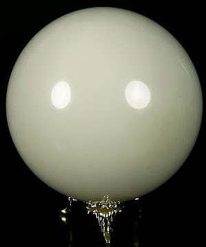 3.3" Afghanistan Jade Sphere, Crystal Ball