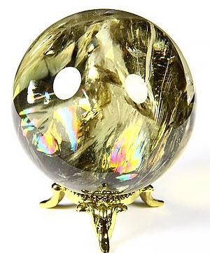 Gemstone 2.2" Citrine Sphere, Crystal Ball