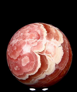 Gemstone 1.5" Rhodochrosite Sphere, Crystal Ball