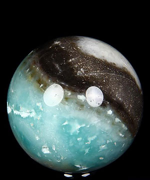 2.1" Chinese Amazonite Sphere, Crystal Ball