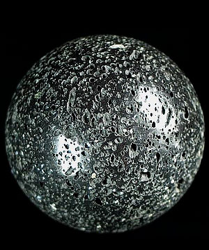 2.0" Hot Lava Stone Sphere, Crystal Ball