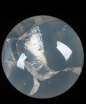 2.0" Milky Quartz Sphere, Crystal Ball
