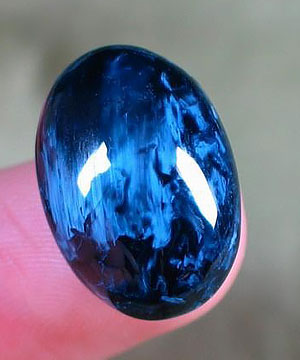 Blue Pietersite Ring Cabochon, Gemstone
