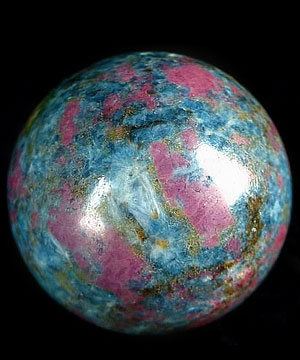 2.0" Ruby Fuchsite Sphere, Crystal Ball