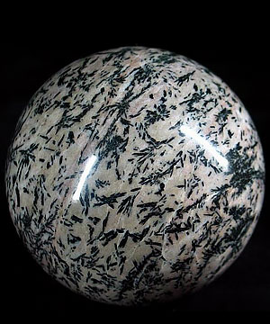 Huge 3.0" Tourmaline Sphere, Crystal Ball