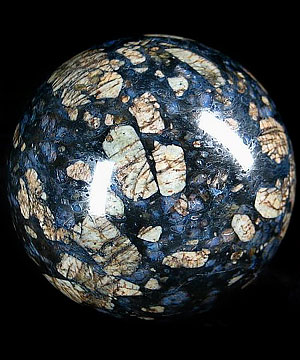Huge 3.6" Que Sera Stone Llanite Sphere, Crystal Ball