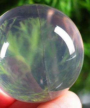 1.5" Milky Quartz Sphere, Crystal Ball, Gemstone