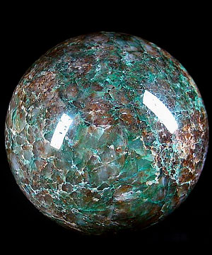 Huge 4.3" Chrysocolla Sphere, Crystal Ball, Gemstone