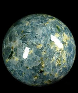 2.0" Blue Calcite Sphere, Crystal Ball