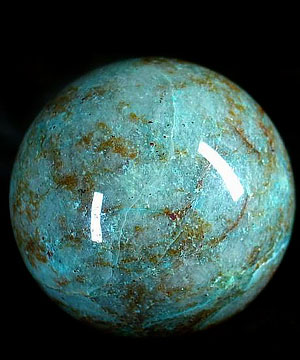 2.0" Chrysocolla Sphere, Crystal Ball