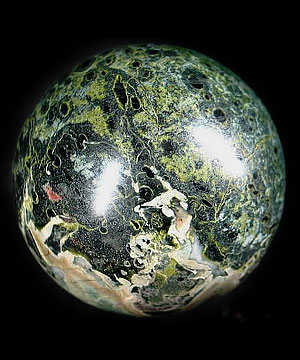 1.8" Camouflage Jasper Sphere, Crystal Ball