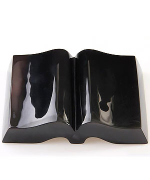 Rainbow Obsidian Carved Holy Bible Book
