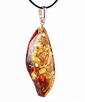 Baltic Amber Necklace & Pendant