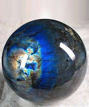 AMAZING, Giant 5.1" Labradorite Sphere, Crystal Ball
