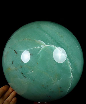 GIANT 7.3" Green Aventurine Sphere, Crystal Ball