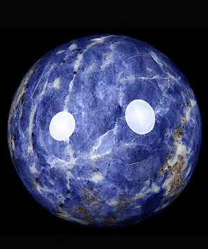 2.0" Sodalite Sphere, Crystal Ball