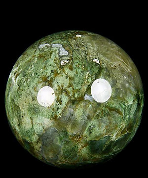 2.0" Green Opal Sphere, Crystal Ball