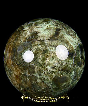 2.0" Green Opal Sphere, Crystal Ball
