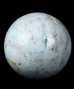 2.0" Blue Aragonite Sphere, Crystal Ball
