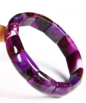 Gemstone Sugilite Crystal Bracelet