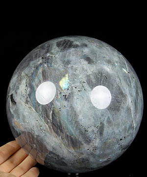 Huge 6.1" Labradorite Sphere Crystal Ball