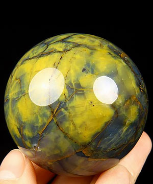 2.0" New pietersite Sphere Crystal Ball